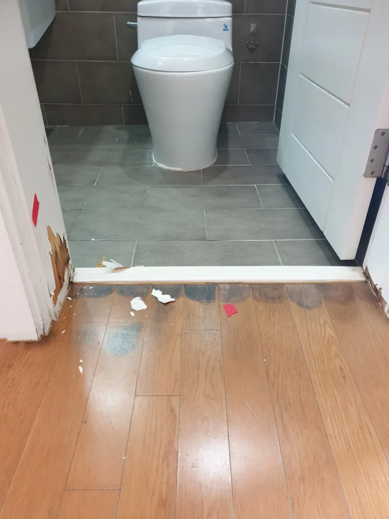 마루 들뜸 수리